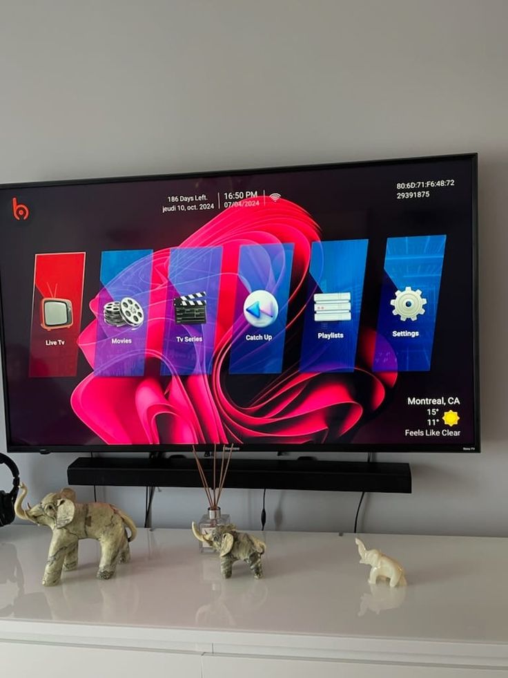 Captura de conversación sobre servicio IPTV