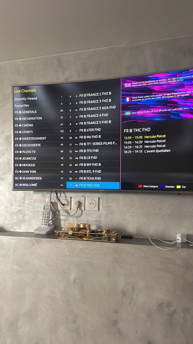 Captura de conversación sobre servicio IPTV
